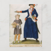 Theroigne de Mericourt Briefkaart (Voorkant)