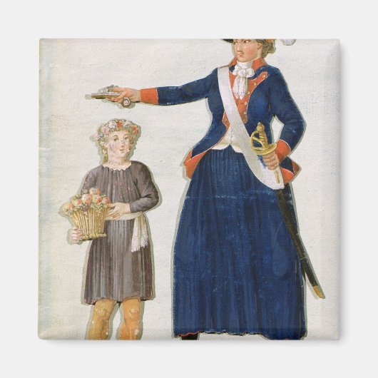 Theroigne de Mericourt Magneet (Voorkant)