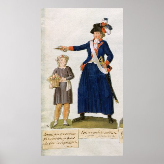 Theroigne de Mericourt Poster (Voorkant)