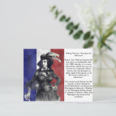 Théroigne de Méricourt Revolutionair Briefkaart (Staand voorkant)