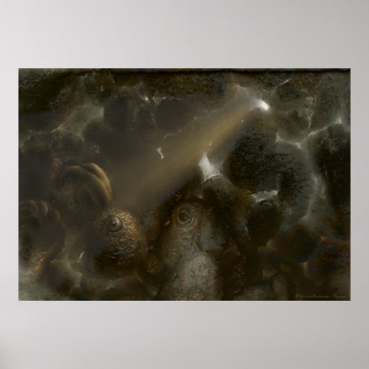 Theron | Zachte grot Poster (Voorkant)