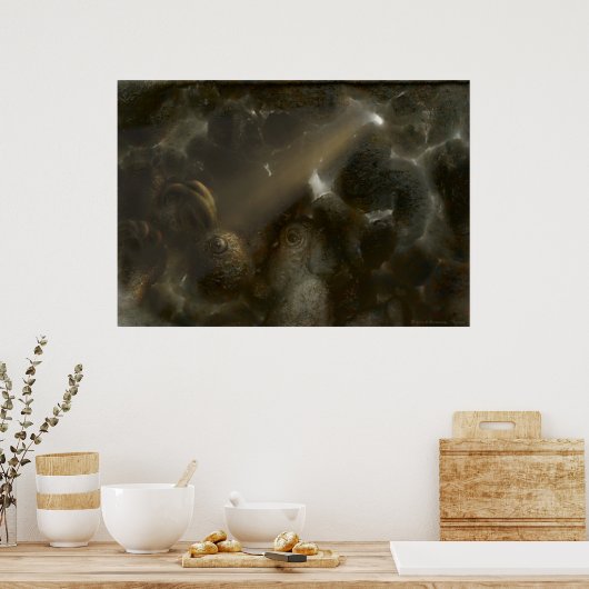 Theron | Zachte grot Poster (Keuken)