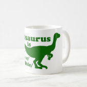 Thesaurus Dinosaur is Geweldige Koffiemok (Voorkant rechts)