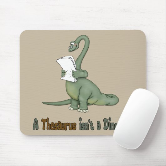 Thesaurus Dinosaur Muismat (Met muis)