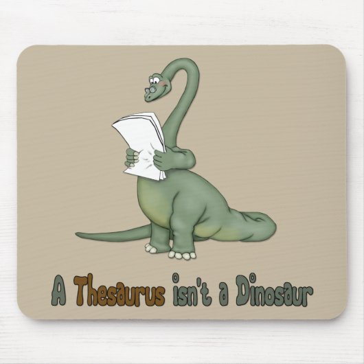 Thesaurus Dinosaur Muismat (Voorkant)