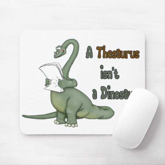 Thesaurus Dinosaur Muismat (Met muis)