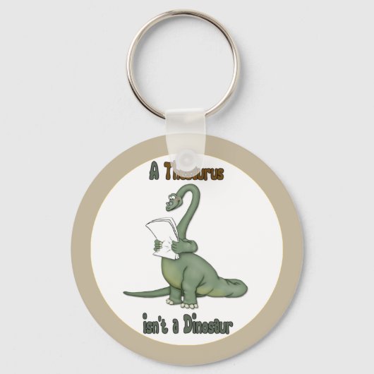 Thesaurus Dinosaur Sleutelhanger (Voorkant)