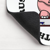 Thesaurus: Een dinosaurus die van leesboeken houdt Muismat (Hoek)