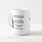 Thesaurus Ninja's Grappige NinjaMok Koffiemok (Voorkant links)