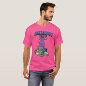 Thesaurus Rex Dinosaur Nerdy Word T-shirt (Voorkant volledig)