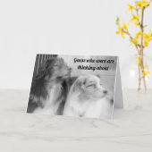 THESE 2 **BEAUTIES** SAY "HAPPY BIRTHDAY" TO "YOU" KAART (Gele Bloem)