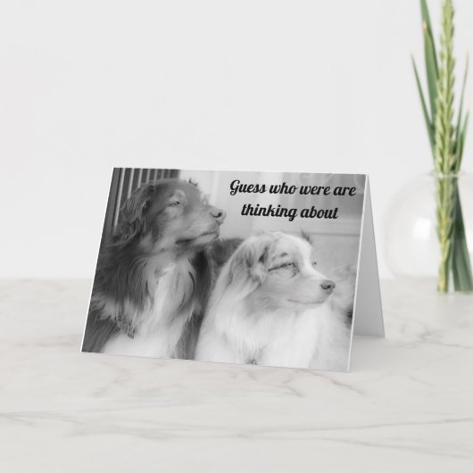 THESE 2 **BEAUTIES** SAY "HAPPY BIRTHDAY" TO "YOU" KAART (Voorkant)