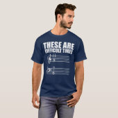 These are Difficultimes Pun Gift for Musicians ret T-shirt (Voorkant volledig)