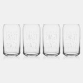 These Are The Tears Of My Staff Blikvorm Glas (Voorkant)