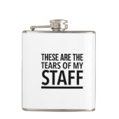 These are the tears of my staff heupfles (Voorkant)