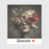 These Fleeting Lips — Gothic Fine Art Sticker (Vel)