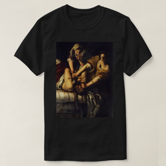 These Hoes Ain&x27;t Loyal Judith Beheading Holofe T-shirt (Design voorkant)