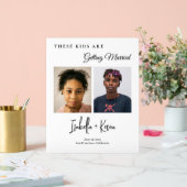 These Kids Are Getting Married Rehearsal Dinner Acryl Bord (Huwelijk)