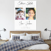 These Kids Are Getting Married Rehearsal Dinner Canvas Afdruk (Insitu (Slaapkamer))