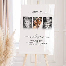 These Kids Are Getting Married Welcome Acryl Bord