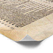 Thesen van Martin Luther: Protestantse reformatie Poster (Hoek)