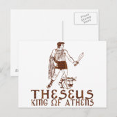 Theseus Briefkaart (Voorkant / Achterkant)