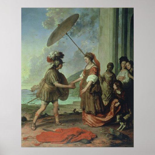 Theseus en Ariadne, Strijcker Poster (Voorkant)