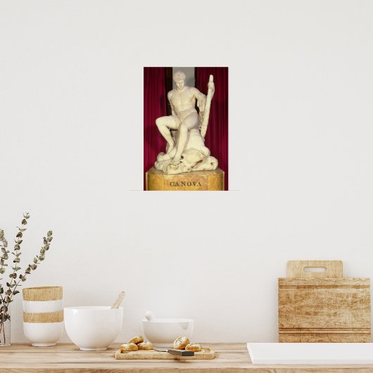 Theseus en de Minotaur, 1782 Poster (Keuken)