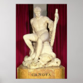 Theseus en de Minotaur, 1782 Poster (Voorkant)