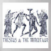 Theseus en de Minotaur Poster (Voorkant)