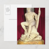 Theseus en Minotaur, 1782 Briefkaart (Voorkant / Achterkant)