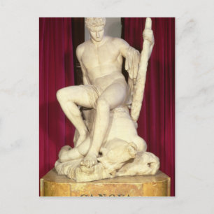 Theseus en Minotaur, 1782 Briefkaart