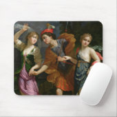 Theseus met Ariadne en Phaedra Muismat (Met muis)