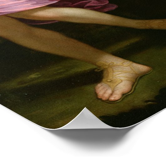 Theseus met Ariadne en Phaedra Poster (Hoek)