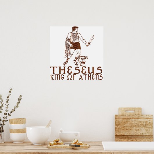Theseus Poster (Keuken)