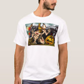 Theseus Slays de Minotaur T-shirt (Voorkant)