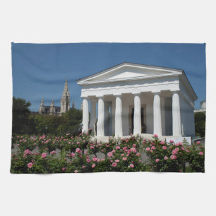 Theseus Temple Wenen Oostenrijk Theedoek