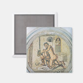 Theseus worstelt met de Minotaur Magneet (Voorkant / Achterkant)