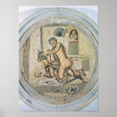 Theseus worstelt met de Minotaur Poster (Voorkant)