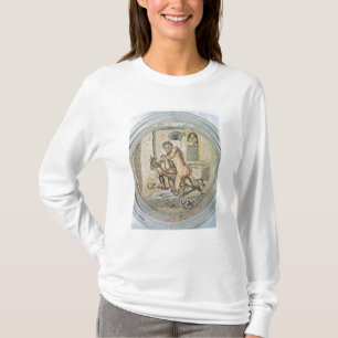 Theseus worstelt met de Minotaur T-shirt