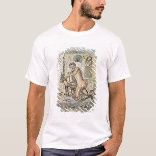 Theseus worstelt met de Minotaur T-shirt
