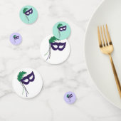 Thespian Drama Theater Maskerade Masker Mardi Gras Confetti (Groep)