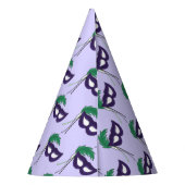 Thespian Drama Theater Maskerade Masker Mardi Gras Feesthoedjes (Achterkant)