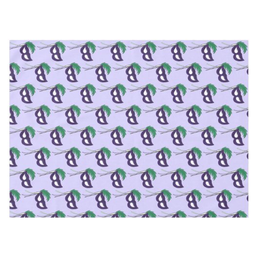 Thespian Drama Theater Maskerade Masker Mardi Gras Tafelkleed (Voorkant (Horizontaal))