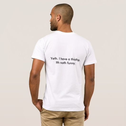 THESPIAN T-SHIRT (Achterkant volledig)