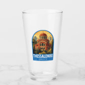 Thessaloniki Griekenland Agios Pavlos Travel Art R Glas (Voorkant)