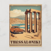 Thessaloniki stad, Griekenland roeping souvenir Briefkaart (Voorkant)