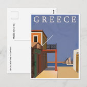  Thessaloniki stad Griekenland roeping souvenir Briefkaart (Voorkant / Achterkant)