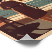  Thessaloniki stad Griekenland roeping souvenir Poster (Hoek)