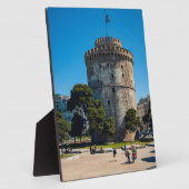 Thessaloniki White Tower Fotoplaat (Zijkant)